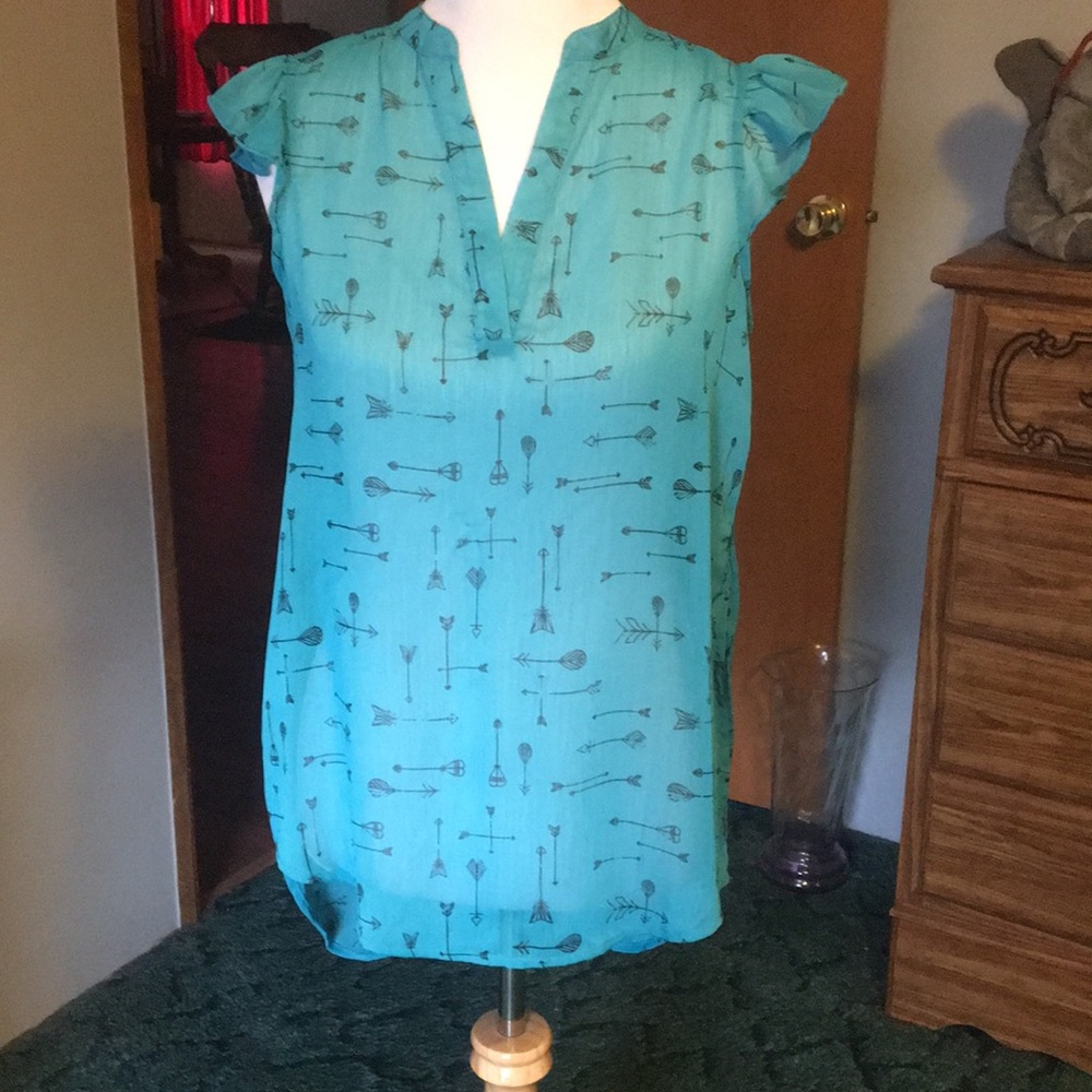 Sheer over-shirt short long fun top